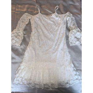 Liberty Love Spaghetti Strap Lace Dress Women's Small